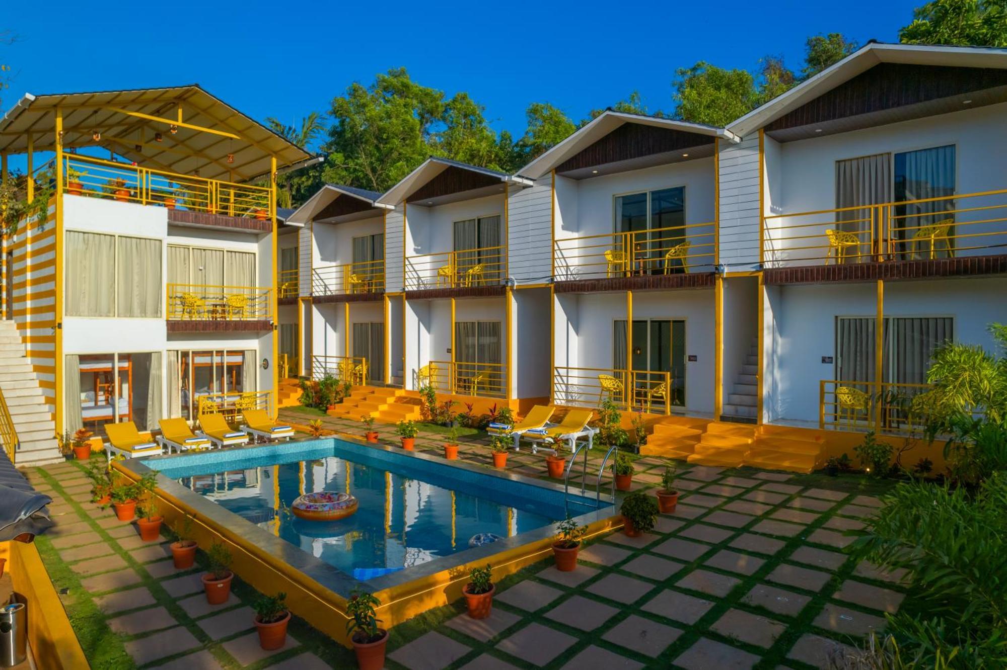 The Social Stays Goa, Morjim Formerly Artbuzz Exterior foto